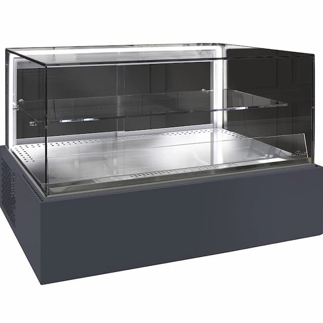 Витрина кондитерская Finist JAKSON CUBE JNC-4 графитовый серый муар (3000К)