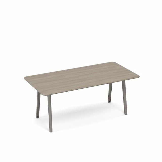Стол для переговоров прямоугольный METAL Юнитекс ТМ М1 151 вяз либерти