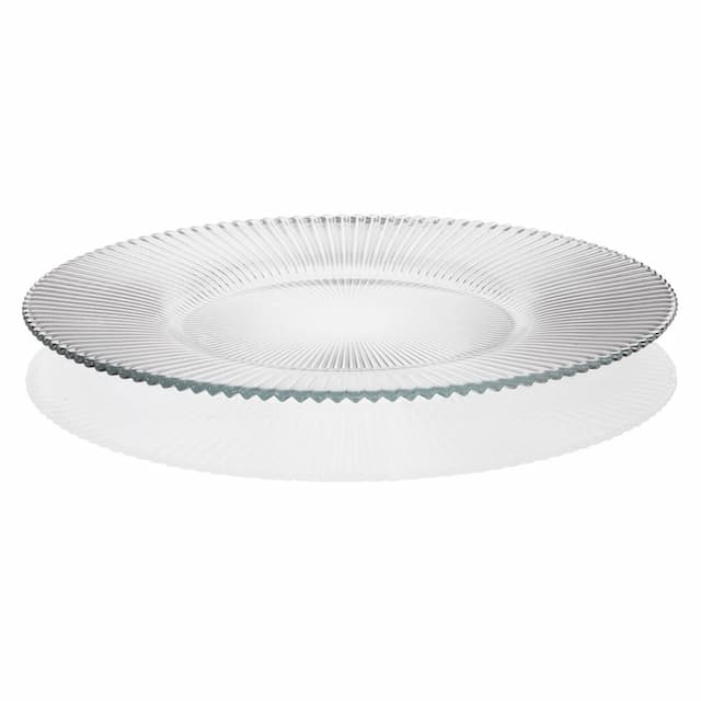 Тарелка ARDACAM Aria ARD 8868.1 d 22,5 см h 1,5 см (стекло, прозрачная)