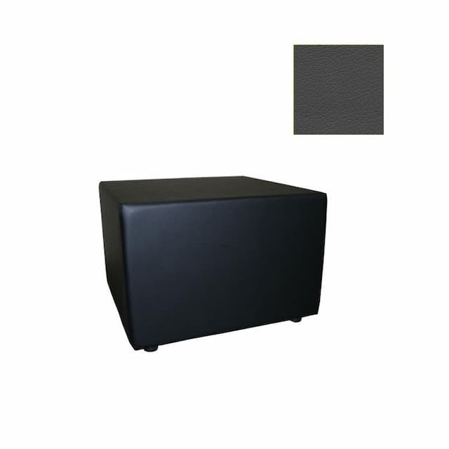 Стол журнальный Юнитекс ОКТАВА Oc/St/cn1118 экокожа премиум / темно-серая