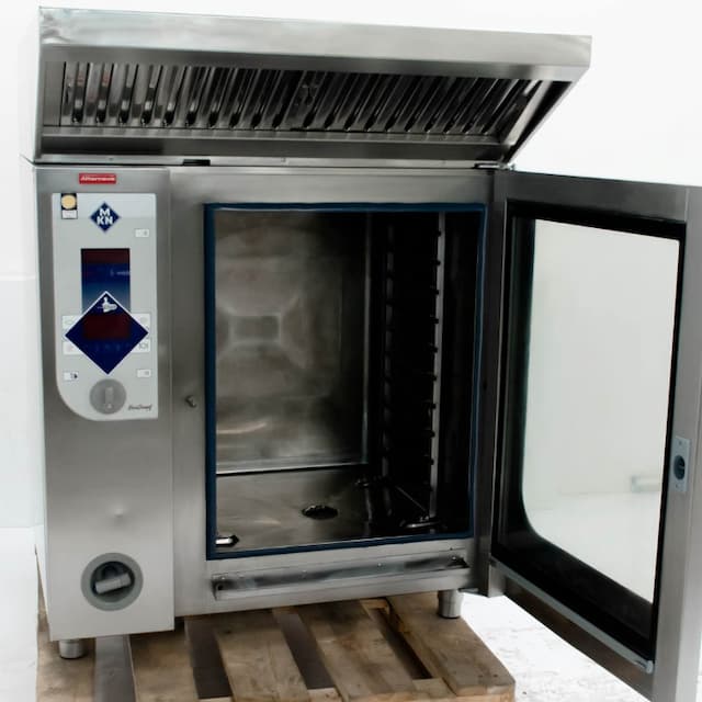 Пароконвектомат MKN HansDampf 10.1 с вытяжным зонтом арт. УТ-00016307 (Восстановленное 1 шт)