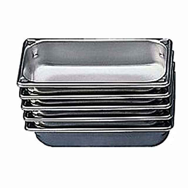 Гастроемкость Rosso GN 2/1-40 (650х530x40) нерж. сталь