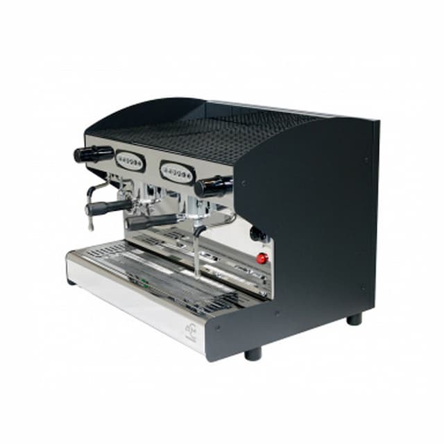 Кофемашина автоматическая с 2 группами под высокие чашки, с подогревателем чашек ACM Rounder 2 GR NERO (ACMRD002N+high cup+ cup warmer)