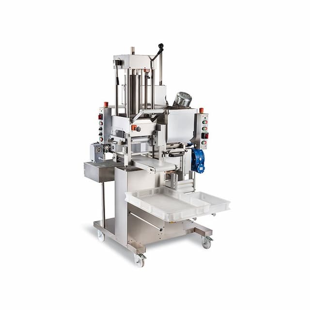 Машина производства макарон до 80 кг/ч, c двумя тестомесами на 8+8кг, ширина раскатки 167 мм, узел для начинки равиоли на 4 кг Imperia and La Monferrina P 2 Pleasure